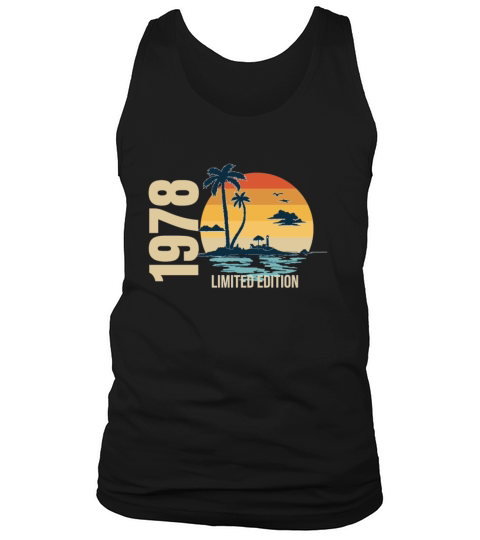 Birthday Limited Edition 1978 Tank Top Unisex