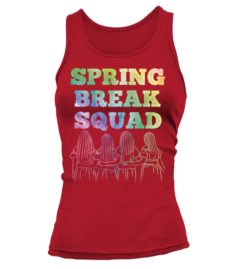 Spring Break Squad Summer Vacation Spring Break Tank top Woman