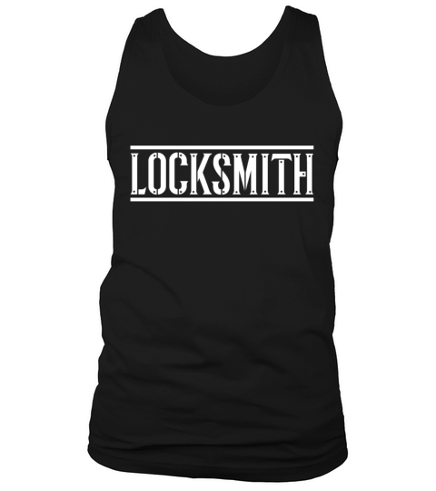 Professional Locksmith Lock Picking Locksmithing Tank Top Unisex