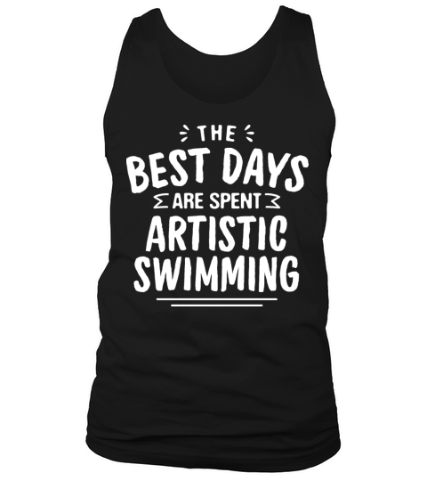 The Best Days Are Spent Artistic Swimming Summer Tank Top Unisex