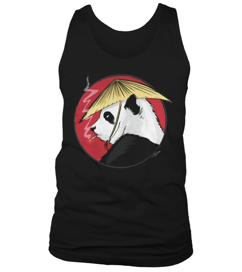bear - RIce Hat Panda shirts Tank Top Unisex