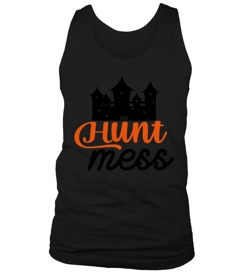 Hunt Mess Halloween Doormat Tank Top Unisex