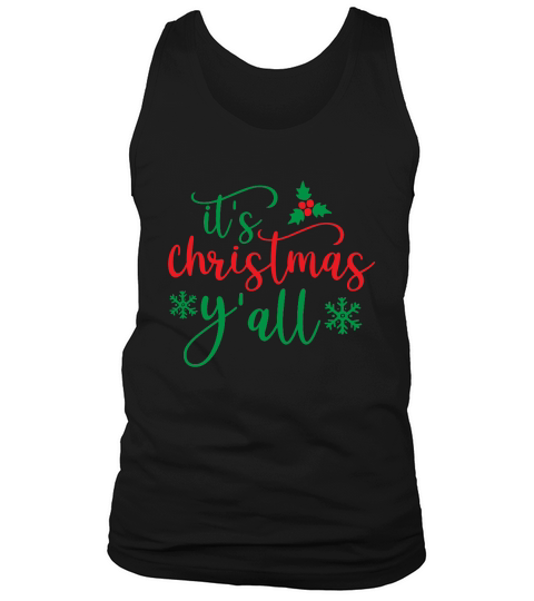 Its Christmas yall Tank Top Unisex