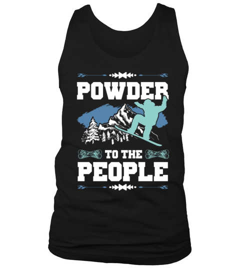 snowboarding snow Tank Top Unisex