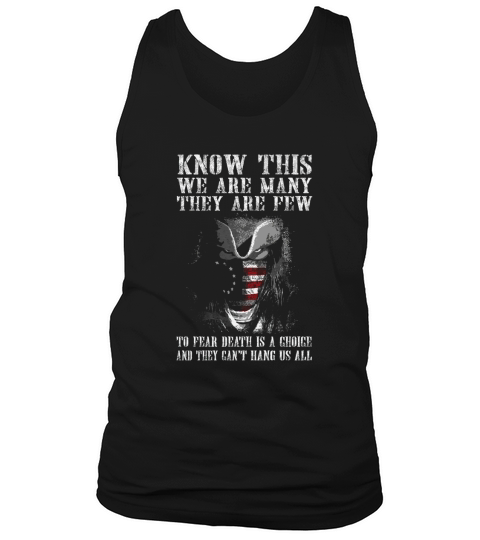 Warrior 12 Cant Hang Us All Tank Top Unisex