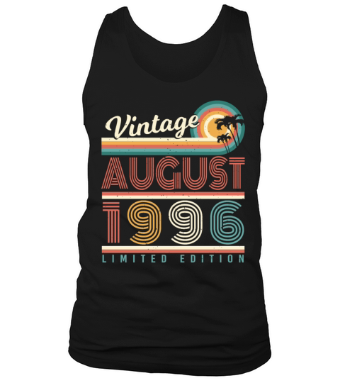 Year Of Construction 1996 August Tank Top Unisex