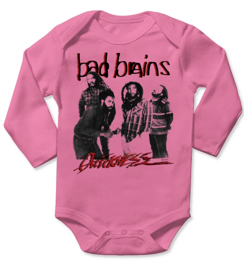 Bad Brains Quickness Long Sleeve Baby One-Piece