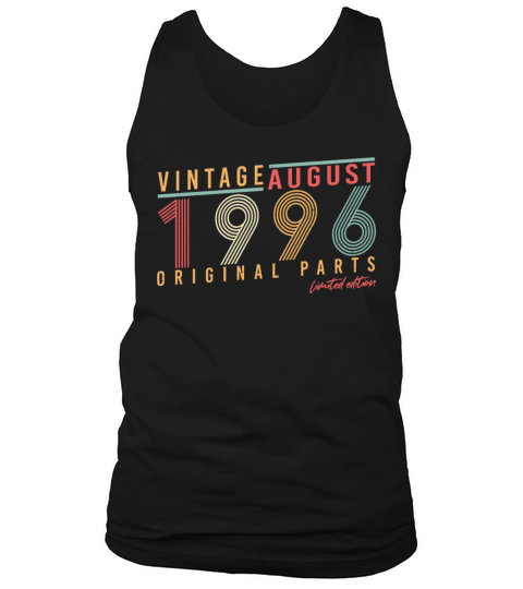 Born August 1996 Tank Top Unisex