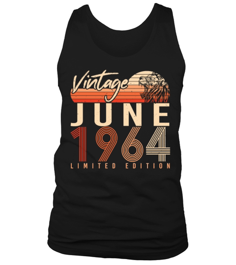 Vintage 1964 June Tank Top Unisex