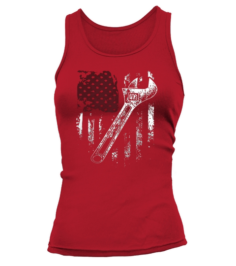 mechanic flag Tank top Woman
