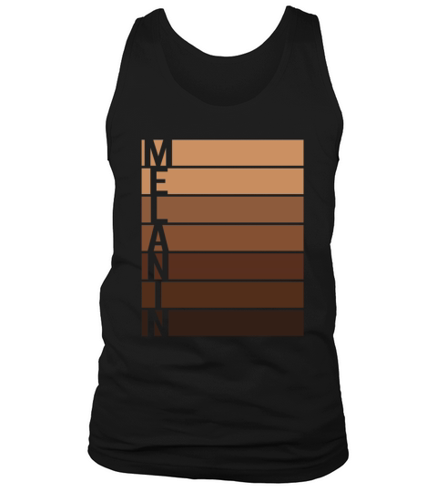 Melanin Definition Black History Month African Tank Top Unisex