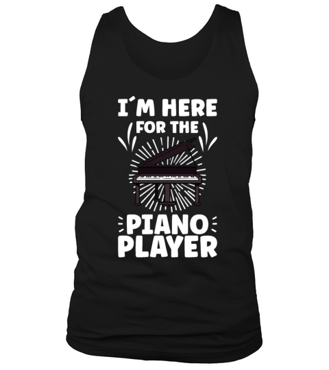 Piano Player Funny Piano Keyboard Piano Music Tank Top Unisex