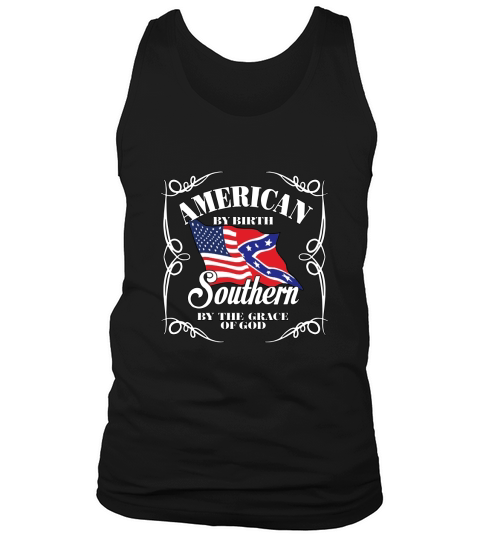 SOUTHERN By the Grace of God Tank Top Unisex