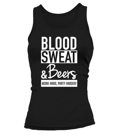 BLOOD SWEAT AND BEERS Tank top Woman