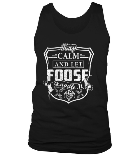 FOOSE Last Name, Surname Tshirt Tank Top Unisex