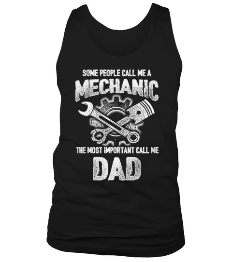 Mechanic Dad Tshirt Tank Top Unisex