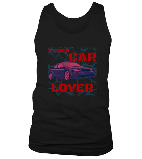 Super Car Lover Tank Top Unisex