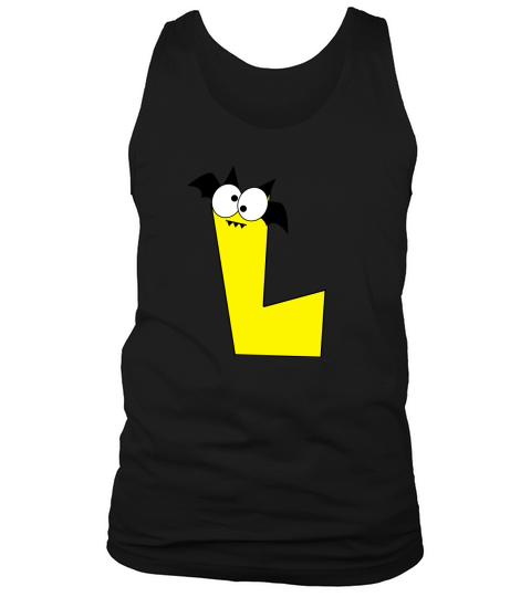 Halloween Alphabets Clipart L Tank Top Unisex