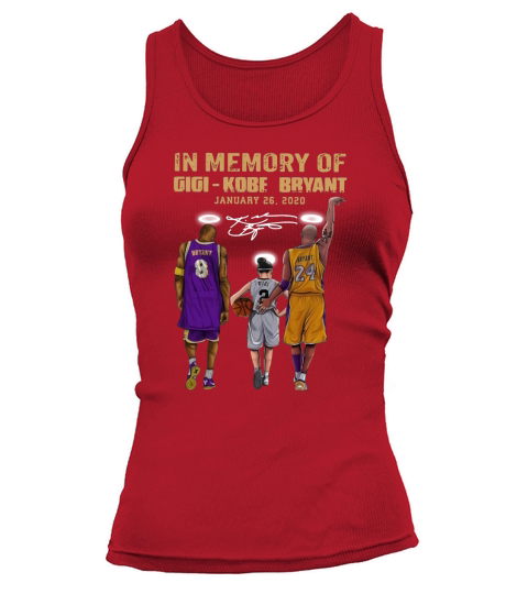 in Memory of Kobe and Gigi Signature Tank top Woman