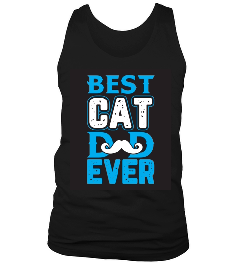 Best Cat Dad Ever Tank Top Unisex
