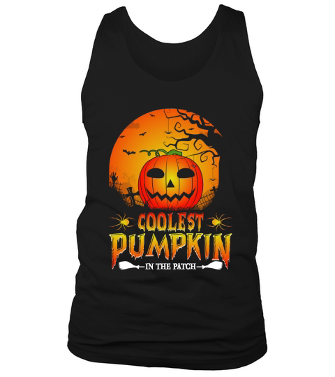 Coolest Pumpkin in The Patch Tank Top Unisex