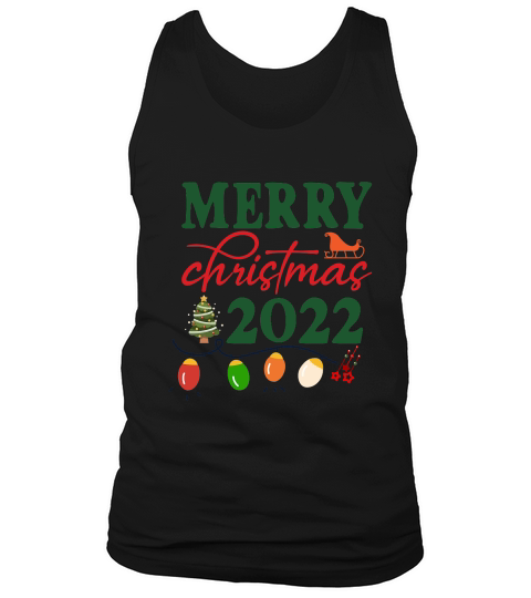 Merry Christmas 2022 Tank Top Unisex