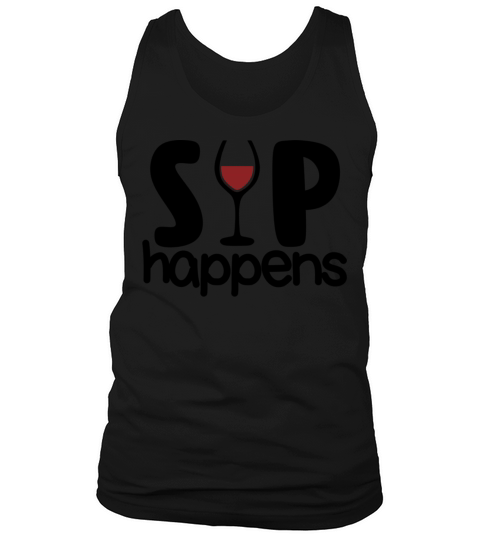 Sip Happens Tank Top Unisex