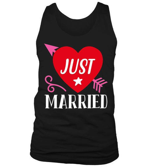 Wedding Just married Tank Top Unisex