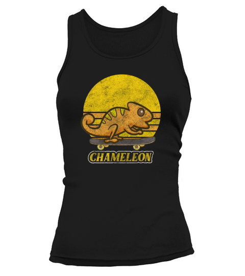 Chameleon Reptile Lizard Chameleon Tank top Woman