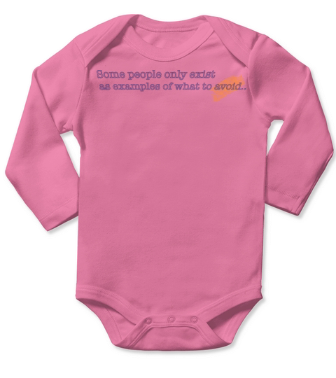Some people Long Sleeve Baby One-Piece