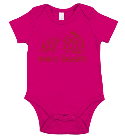 MINES BIGGER Shirt LIMTED EDITION Short Sleeve Baby One-Piece