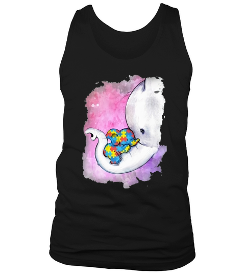 Autism Elephant Mom Tank Top Unisex