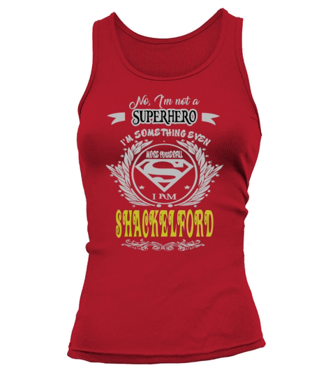SHACKELFORD . superhero SHACKELFORD Tank top Woman