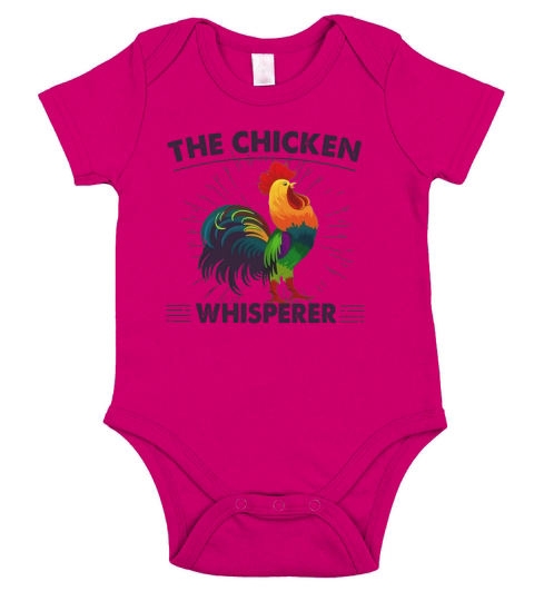THE CHICKEN WHISPERER Short Sleeve Baby One-Piece