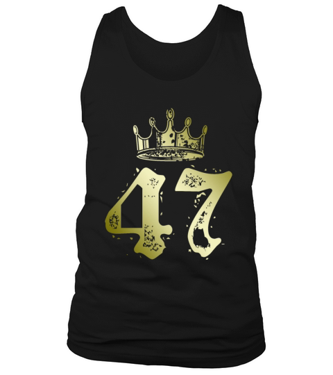 47 Number crown Tank Top Unisex