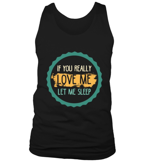 let me sleep Tank Top Unisex