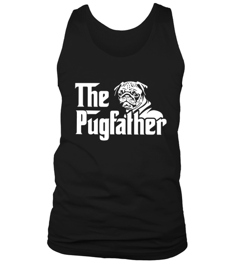 The pugfather Tank Top Unisex