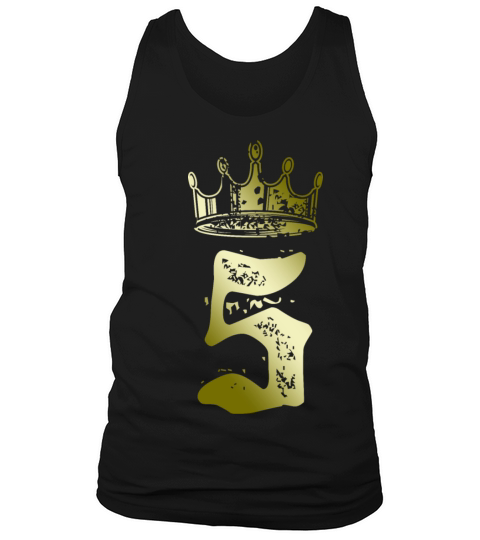 5 number crown Tank Top Unisex
