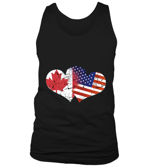 Canada Usa Canada Independence Day Canada Flag shirt Tank Top Unisex