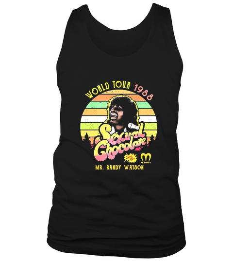 Sexual chocolate Mr. Randy Watson world tour 1988 Soul Glo retro Tank Top Unisex