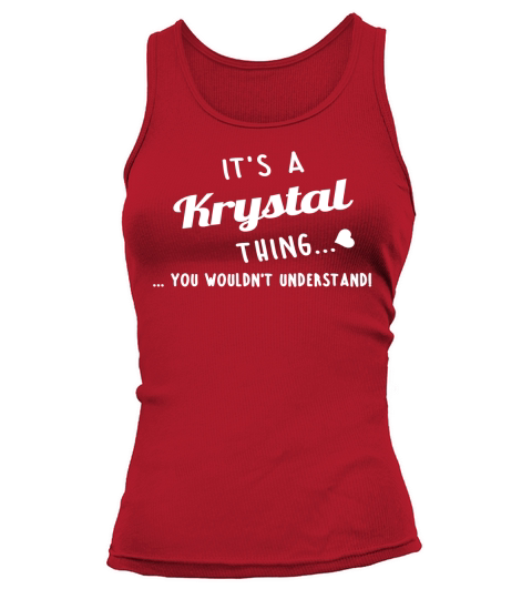 Krystal LIMTED EDITION Tank top Woman
