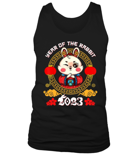 Happy Chinese New Year 2023 Year of the Rabbit Tank Top Unisex