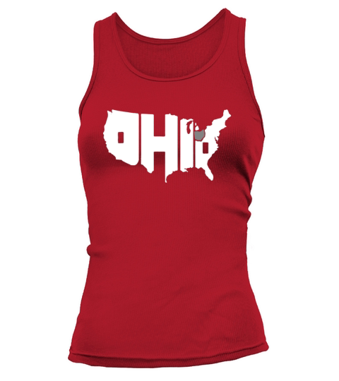United States Of Ohio Tank top Woman