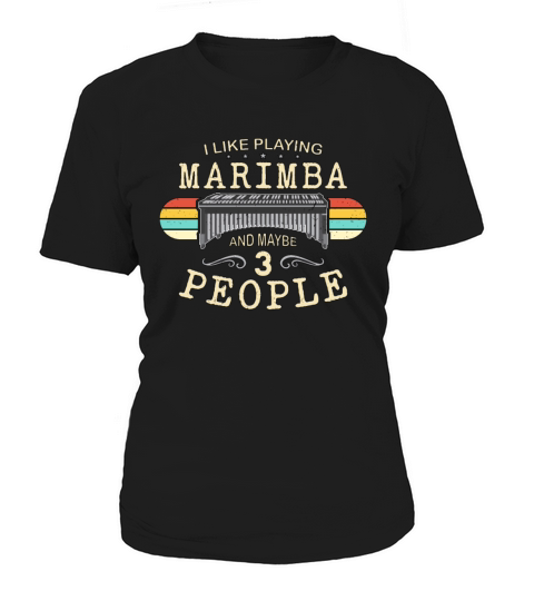 Marimba I Like Playing Marimba And Country Music Women's T-Shirt