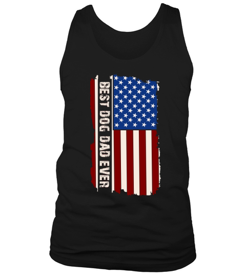 Best dog dad ever Tank Top Unisex