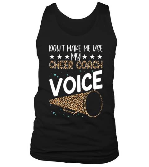 Cheer Coach Quote Ironic Lifestyle Witty Sarcastic Tank Top Unisex