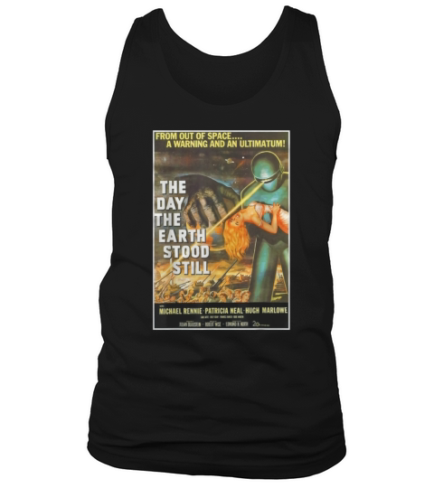 Top Sci Fi Robot Halloween Earth Invasion shirt Tank Top Unisex