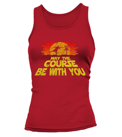 Disc Golf Shirt May the Course be with You Tank top Woman