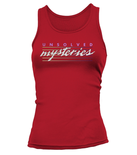 Unsolved Mysteries Logo Tank top Woman