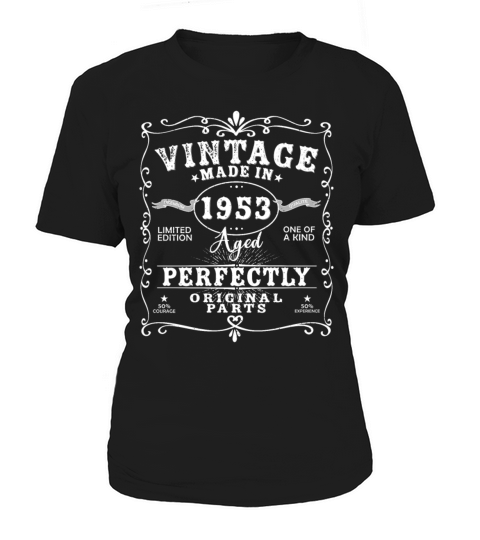 Vintage Made In 1953 Birthday Limited Edition Women's T-Shirt
